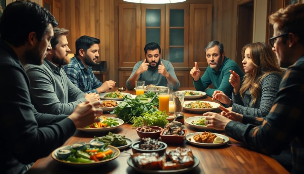 Parejas veganas vs. carnívoras: choque de valores en la mesa