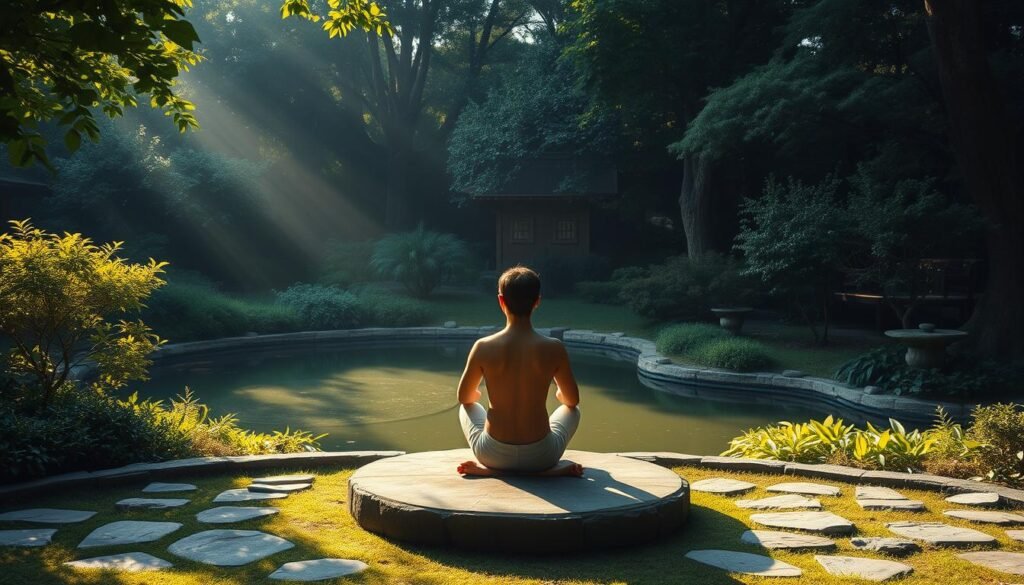 Práctica de meditación mindfulness