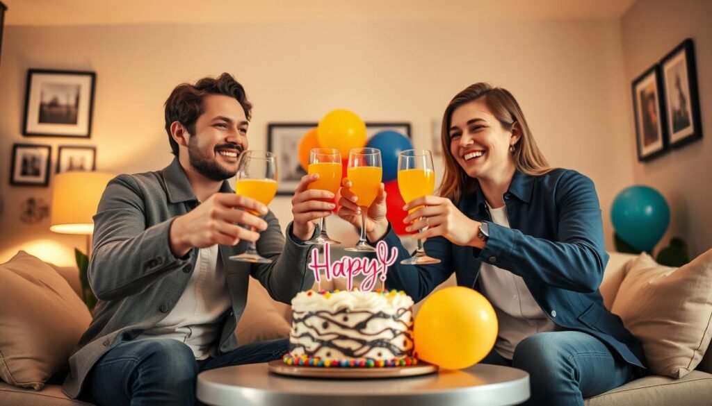 celebrar logros en pareja